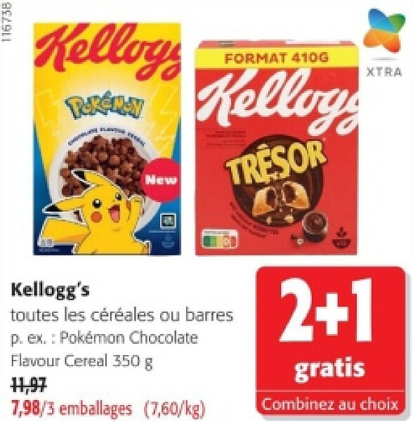 Kellogg's Pokémon Chocolate Flavour Cereal 350 g