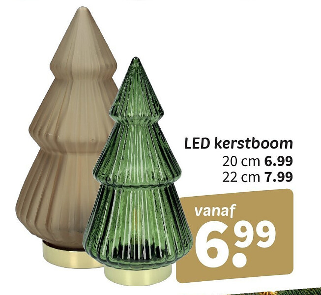 LED kerstboom 20 cm