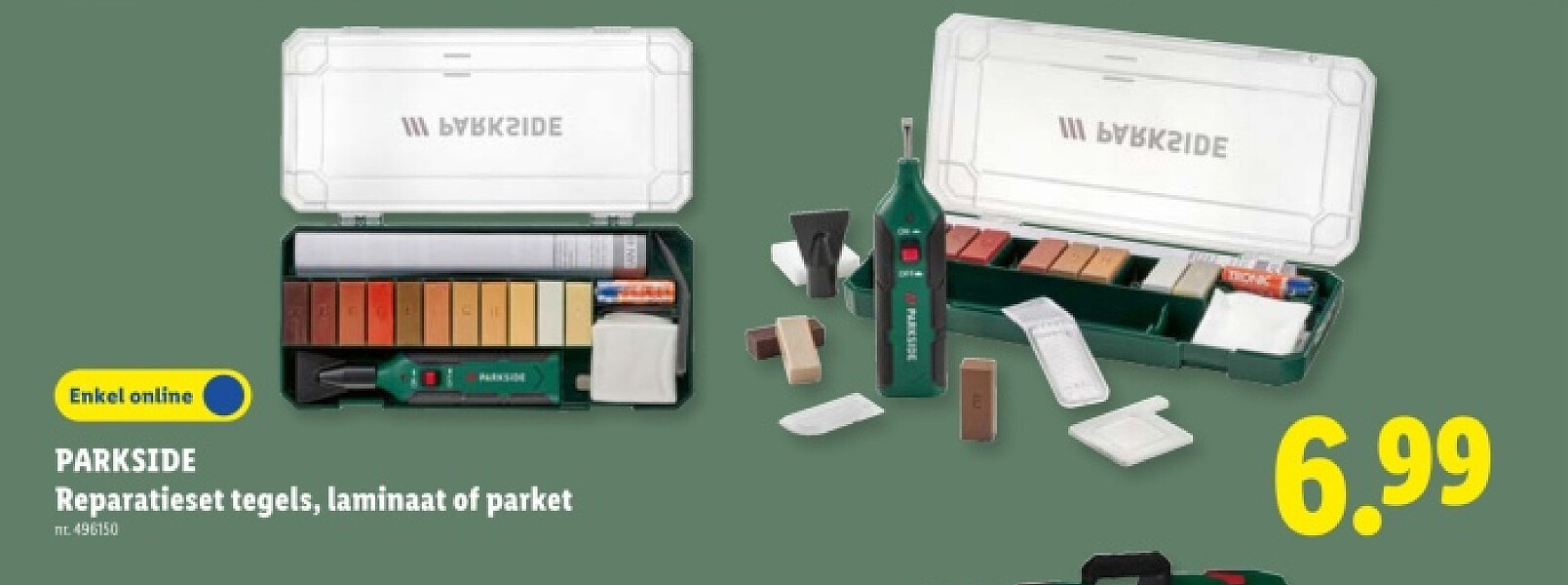 Reparatieset tegels, laminaat of parket