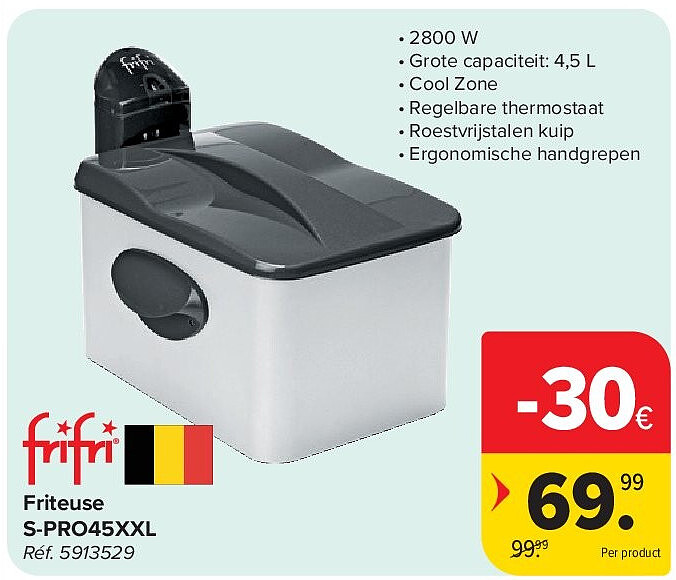 Friteuse S-PRO45XXL