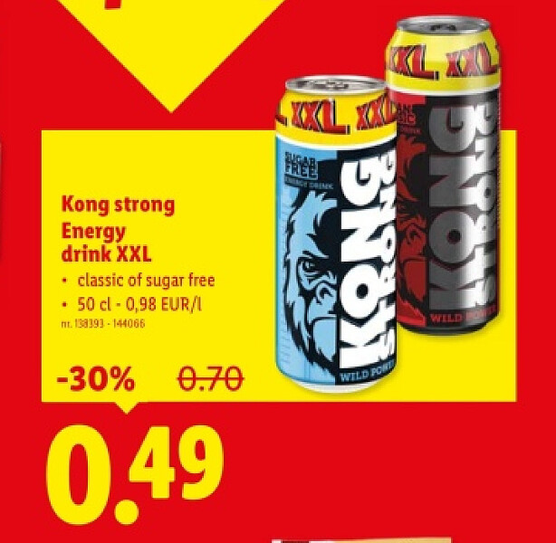 Energy drink XXL