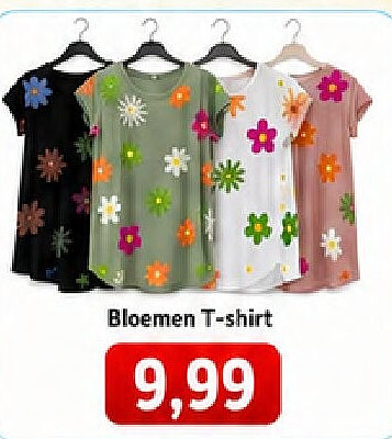 Bloemen T-shirt
