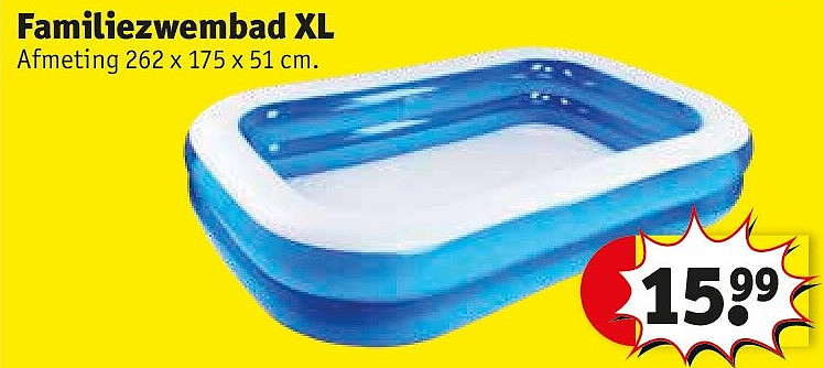 Familiezwembad XL