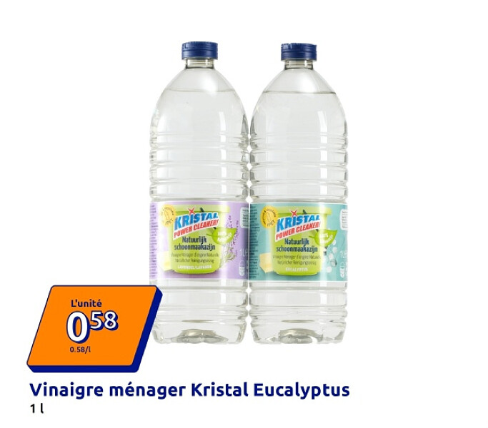 Vinaigre ménager Kristal Eucalyptus