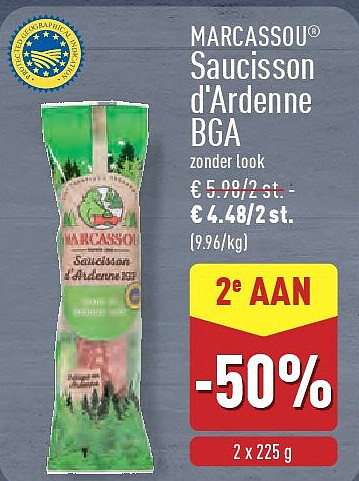 Saucisson d'Ardenne BGA