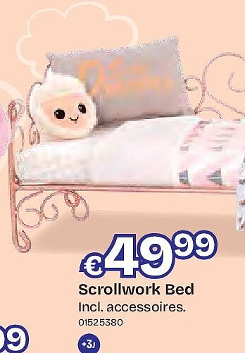 Scrollwork Bed