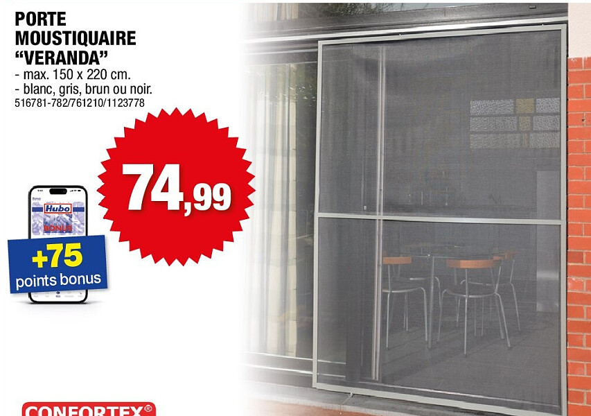 PORTE MOUSTIQUAIRE “VERANDA”