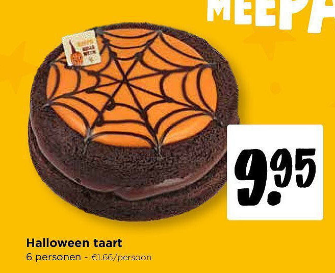 Halloween taart
