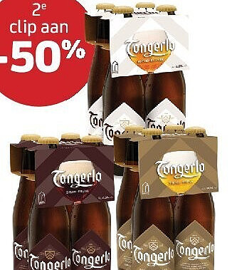 Tongerlo Blond, Bruin, Tripel 4 x 33 cl