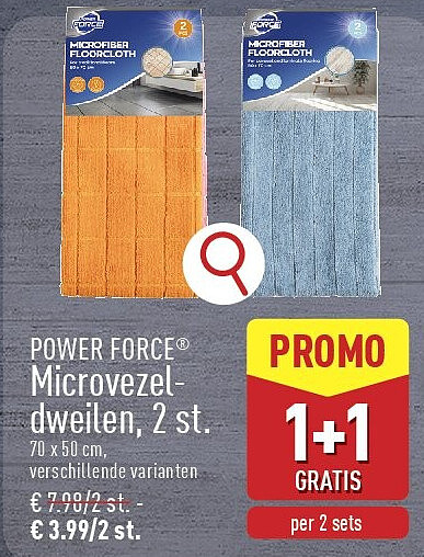 Microvezel dweilen,2st.