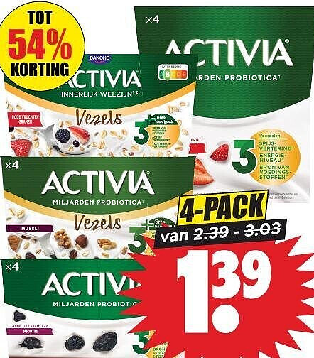 Activia yoghurt