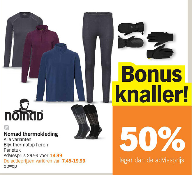 Nomad thermokleding