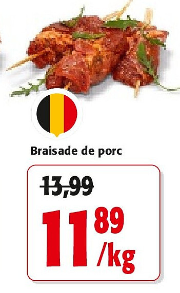 Braisade de porc