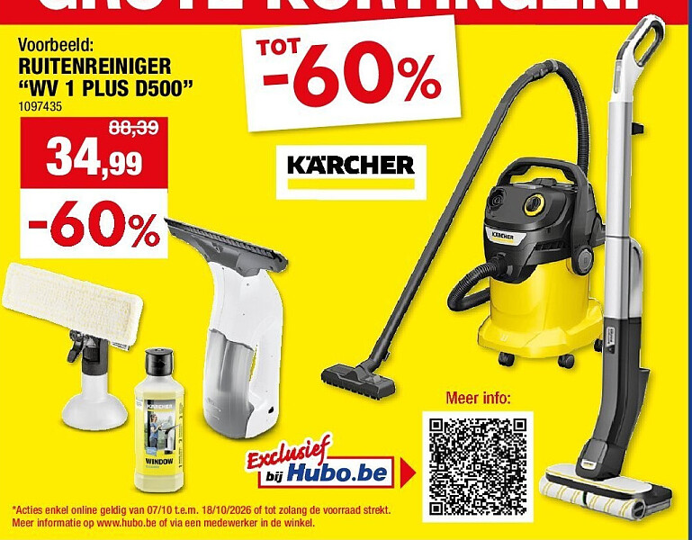 RUITENREINIGER “WV 1 PLUS D500”