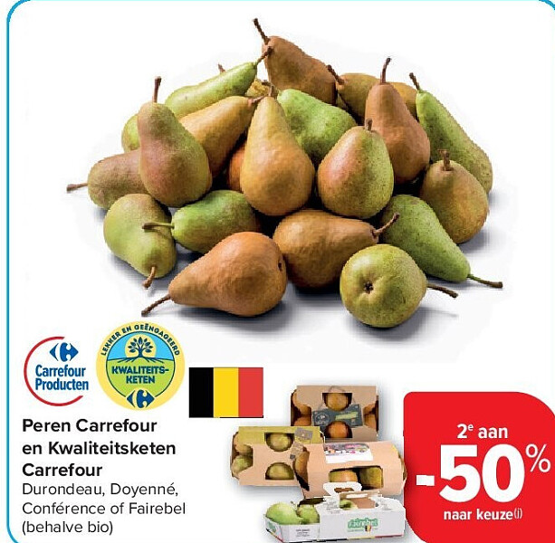 Peren Carrefour en Kwaliteitsketen Carrefour