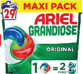 Lessive capsule Original Ariel Maxi Pack x29