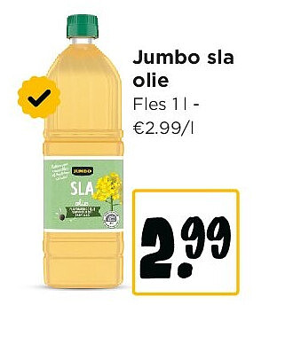 Jumbo sla olie