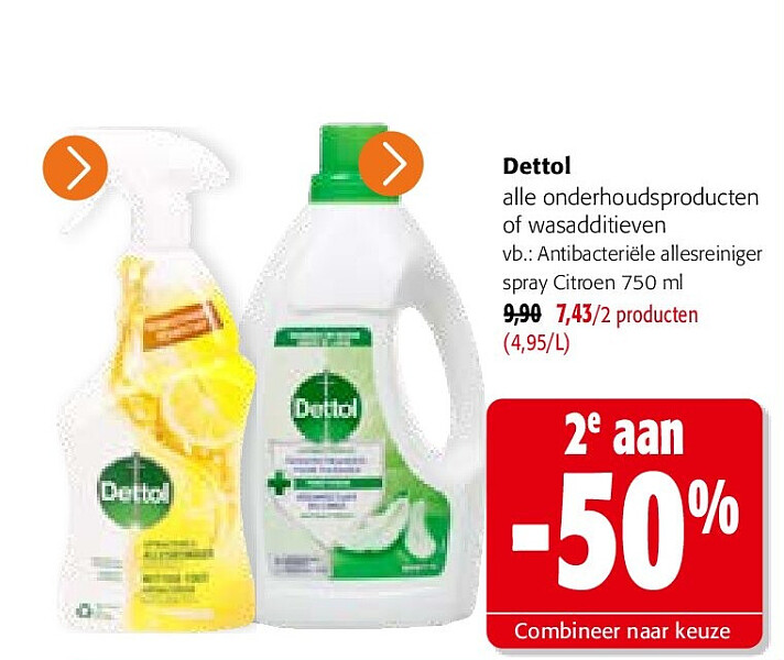 Dettol Antibacteriële allesreiniger spray Citroen 750 ml
