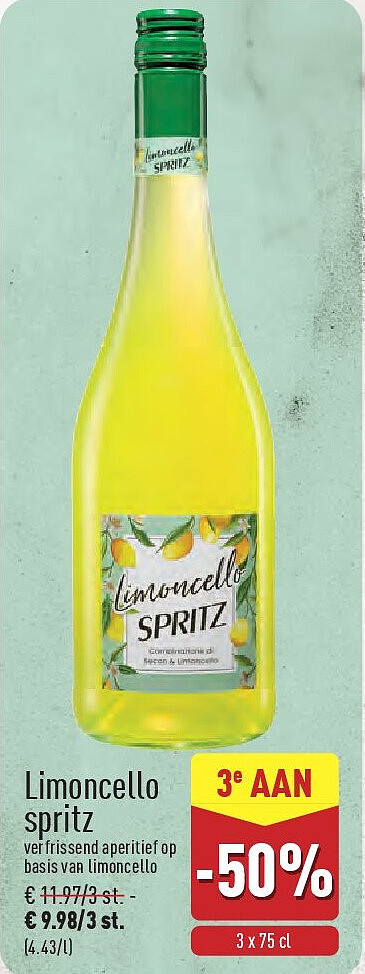 Limoncello spritz