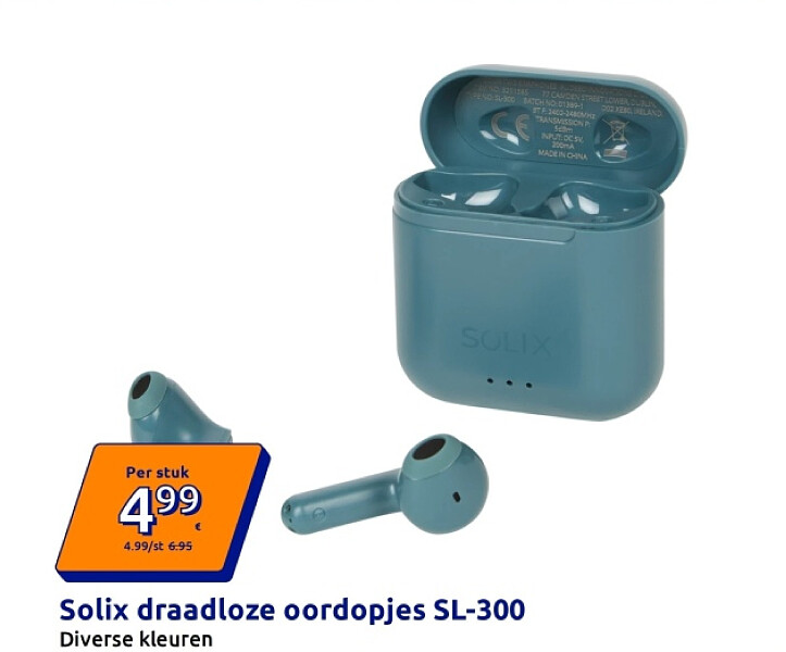 Solix draadloze oordopjes SL-300