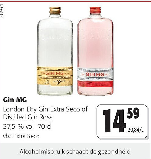Gin MG Extra Seco