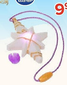 Unicorn academy light-up ketting & ring