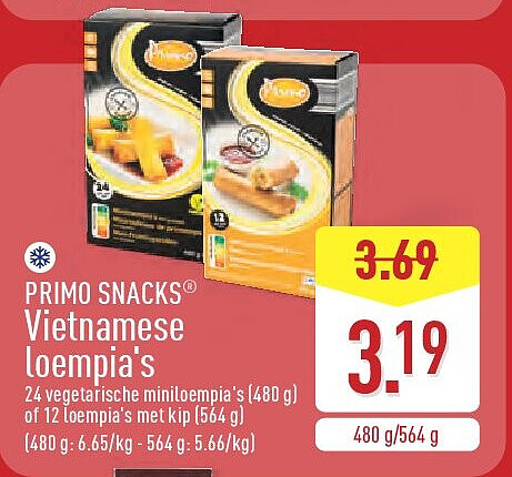 Vietnamese loempia's