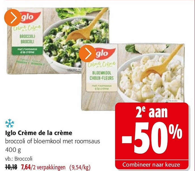 Iglo Crème de la crème Broccoli