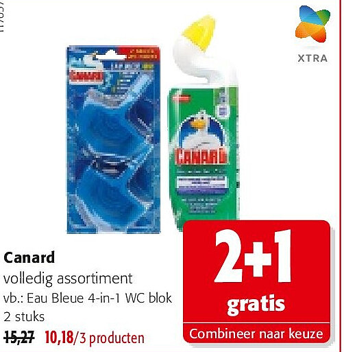 Canard Eau Bleue 4-in-1 WC blok 2 stuks