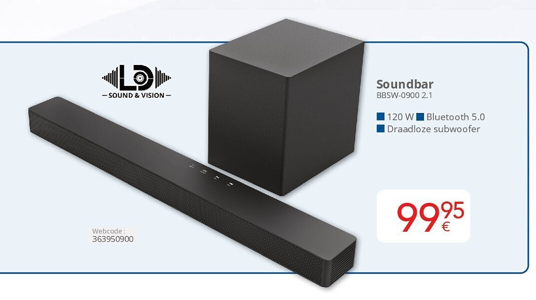 Soundbar BBSW-0900 2.1