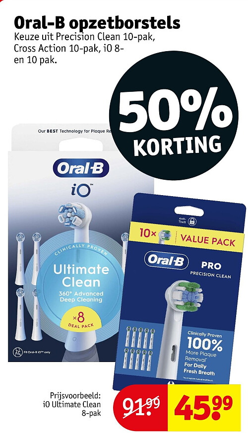 Oral-B opzetborstels