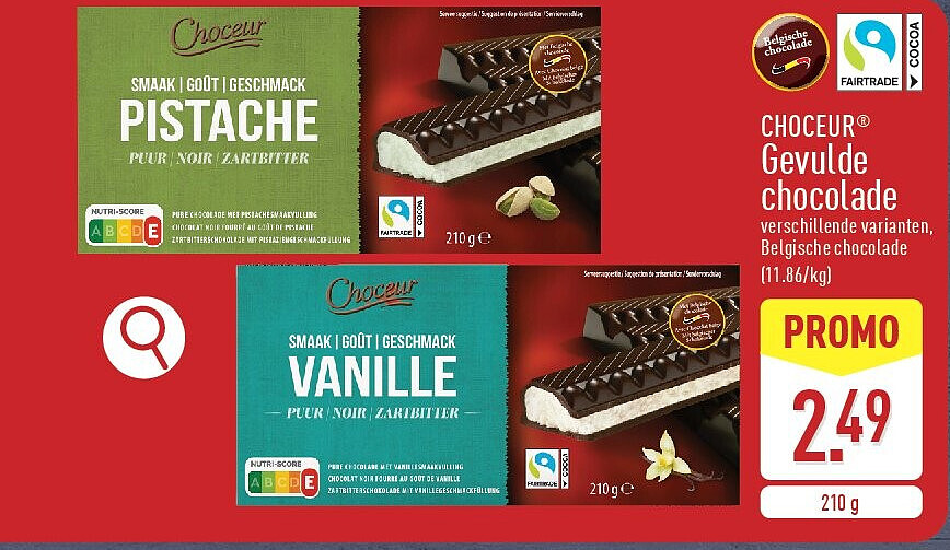 Gevulde chocolade