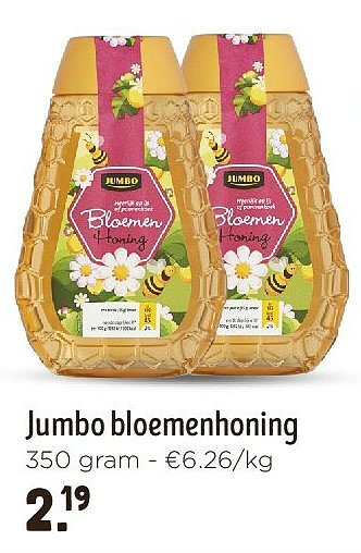 Jumbo bloemenhoning