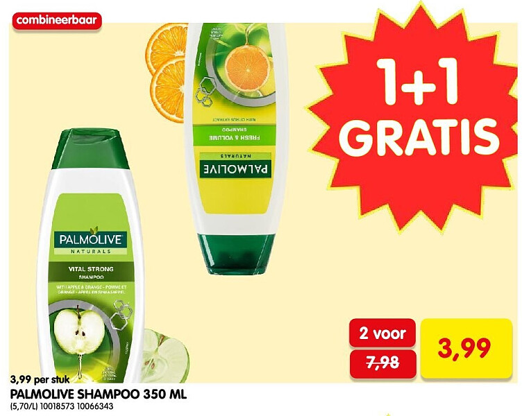PALMOLIVE SHAMPOO 350 ML