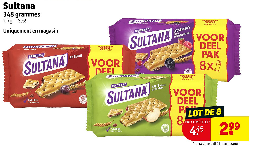 Sultana 348 grammes