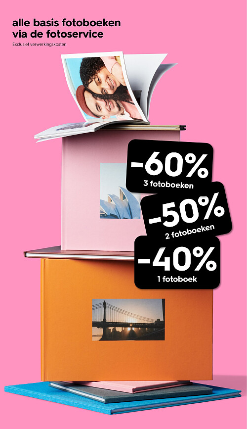 alle basis fotoboeken via de fotoservice