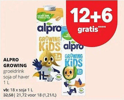 ALPRO GROWING soja 1 L