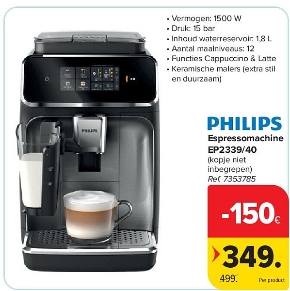 Espressomachine EP2339/40