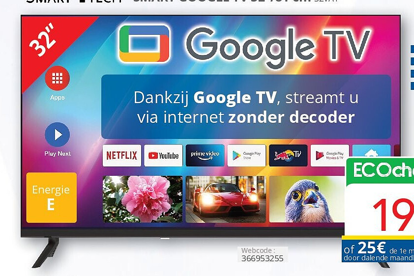 SMART GOOGLE TV 32 32VA1