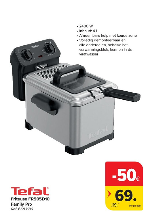 Friteuse FR505D10 Family Pro