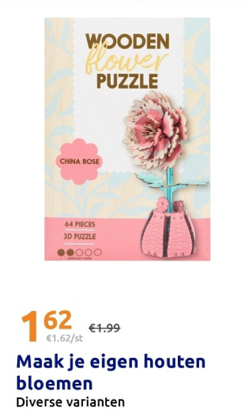 Maak je eigen houten bloemen