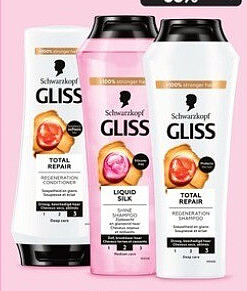 Syoss en Gliss shampoo en conditioners