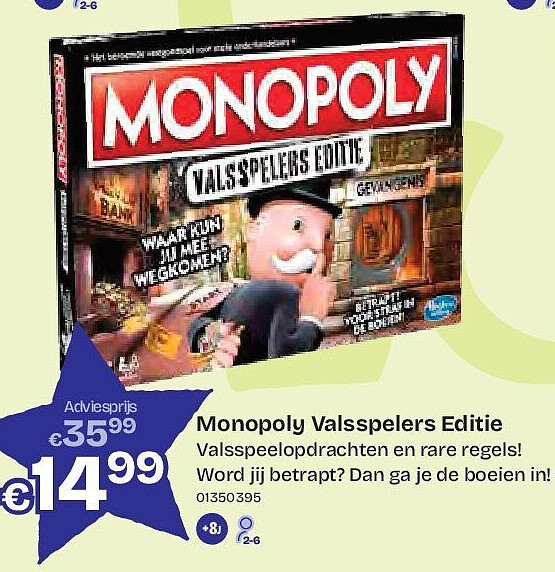 Monopoly Valsspelers Editie