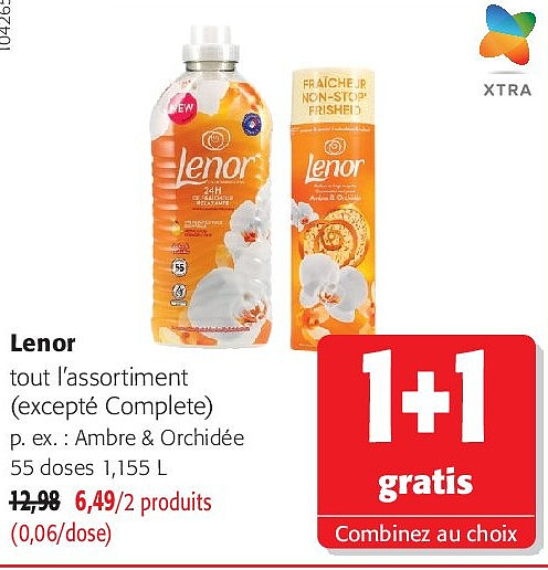 Lenor tout l’assortiment