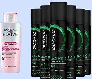 SYOSS haarsp ray 6x300ml