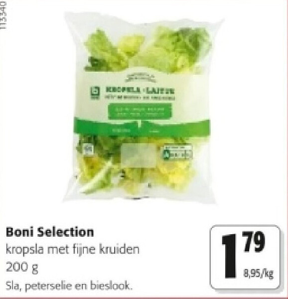 Boni Selection kropsla met fijne kruiden 200 g