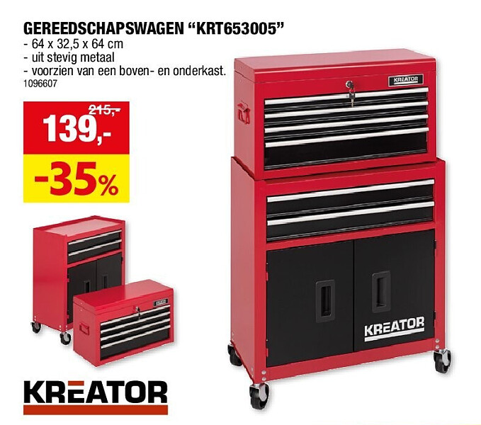 GEREEDSCHAPSWAGEN “KRT653005”