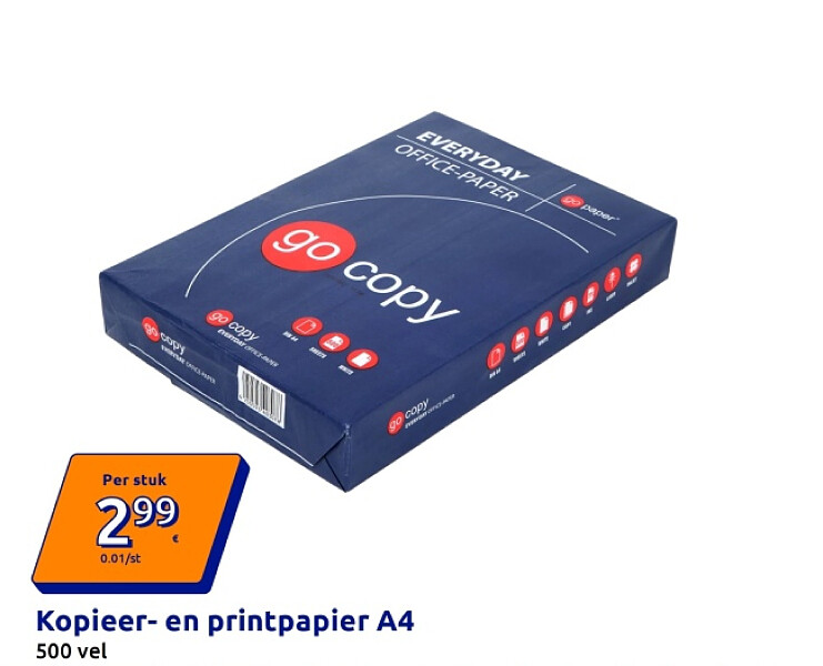 Kopieer- en printpapier A4