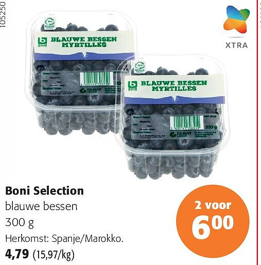 Boni Selection blauwe bessen 300 g