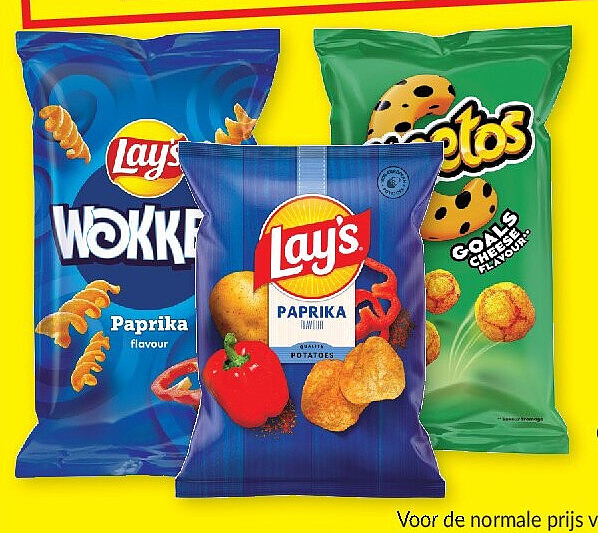 Lay's, Cheetos en Lay's Wokkels